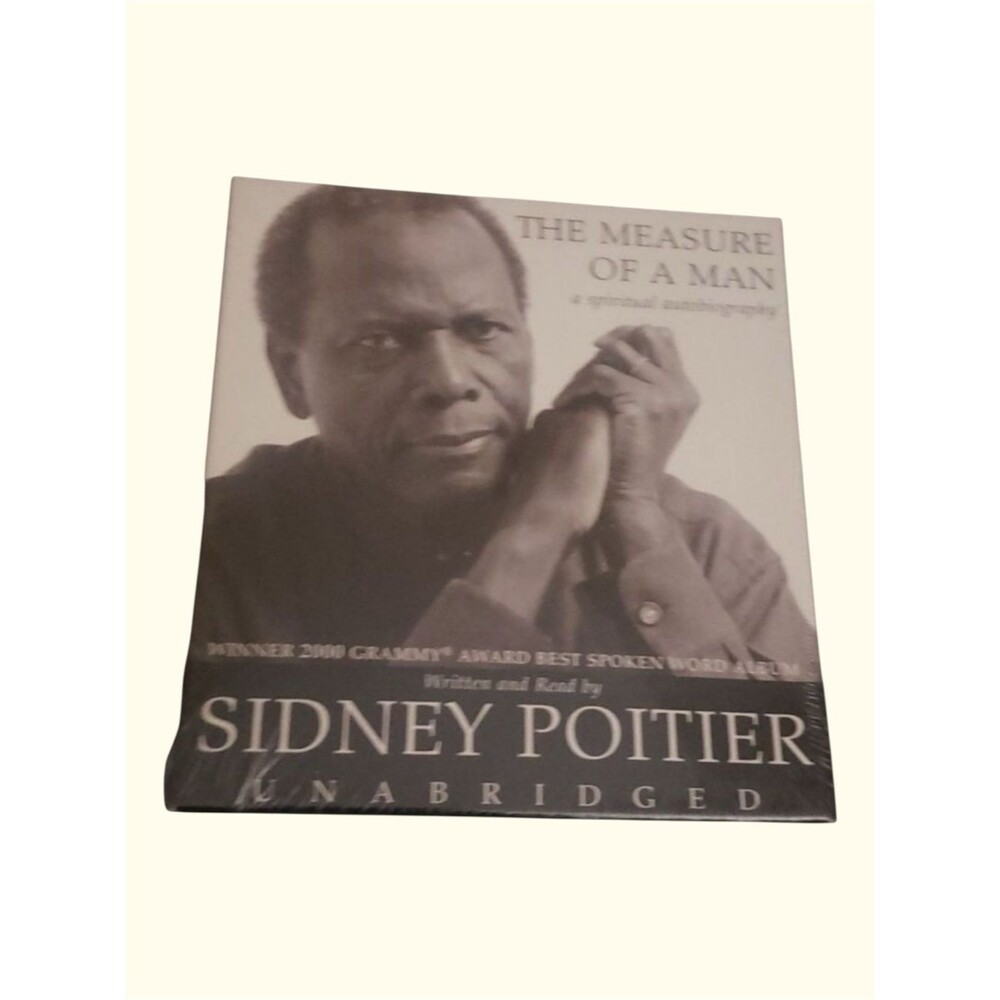 Sidney Poitier Unabridged Measure of A Man 8 hours on 7 compact disks set